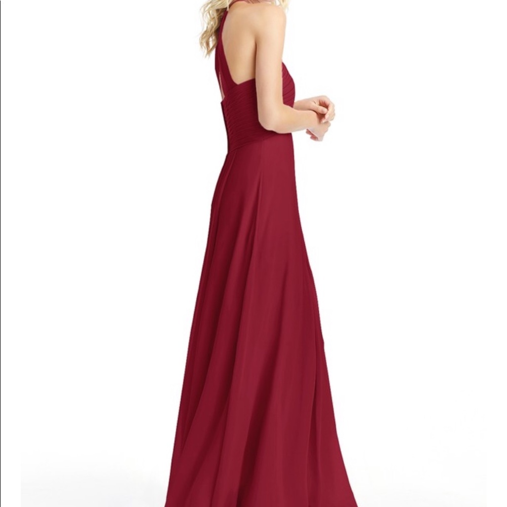 Azazie Ginger Dress (Burgundy)